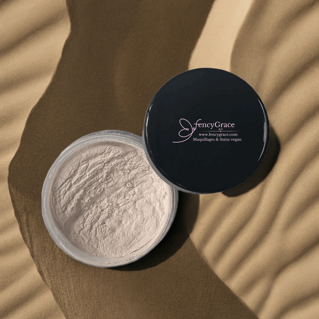 Poudre de finition vegan matifiante longue tenue et lissante - FencyGrace Canada - Shopthatapp.ca