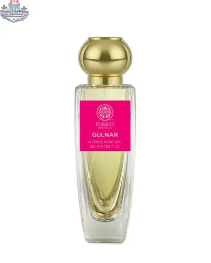 Forest Essentials Gulnar perfume bottle showcasing the luxurious fragrance with elegant packaging.