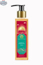 Forest Essentials Silkening Shower Wash Soundarya in a 200ml bottle, featuring a luxurious, fragrant liquid for nourishing skin.
