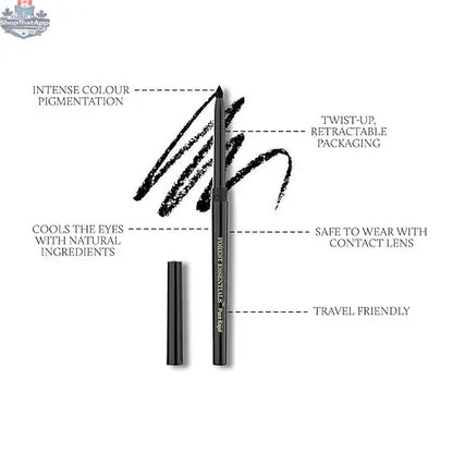 Forest Essentials Cobalt Blue Kajal for alluring eyes, featuring vibrant blue color in a sleek cosmetic pencil design.