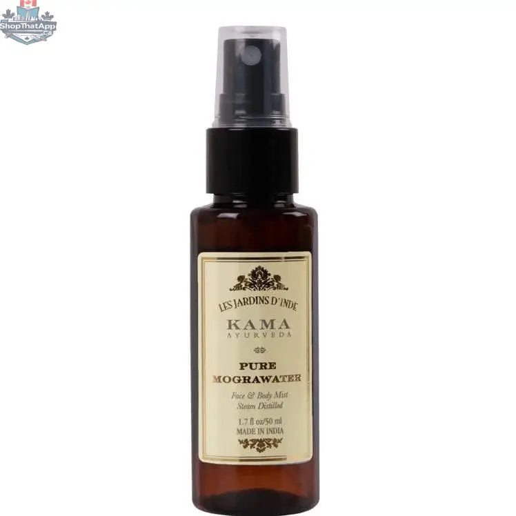Kama Ayurveda Mogra Water floral essence for refreshing skin, natural beauty and skincare product by Prithvi Mart.