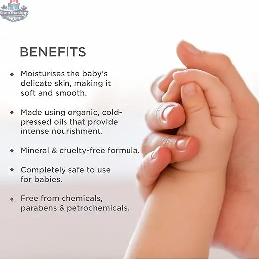 Forest Essentials Dasapushpadi Baby Lotion for babies, featuring natural moisture and gentle skincare benefits.