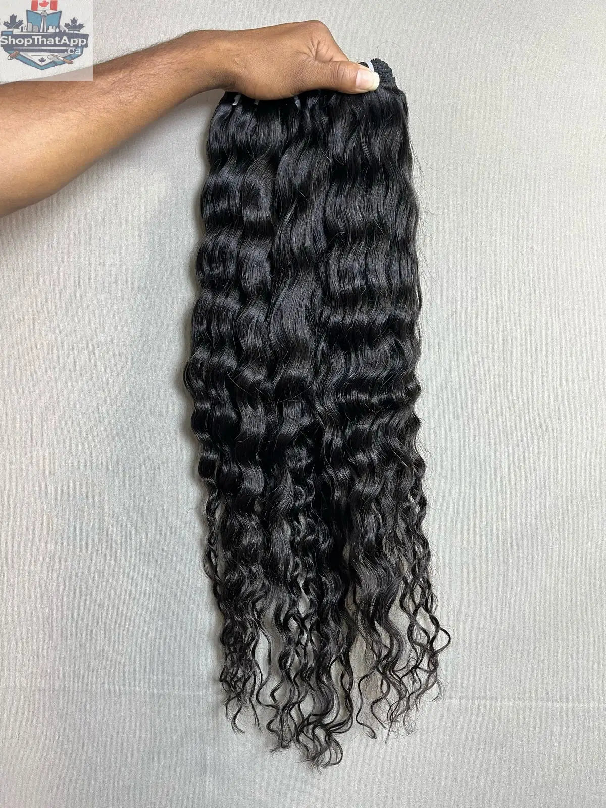Indian Virgin Curly Hair Bundles by Prithvi Mart showcasing thick, natural curly hair extensions for volume and effortless style