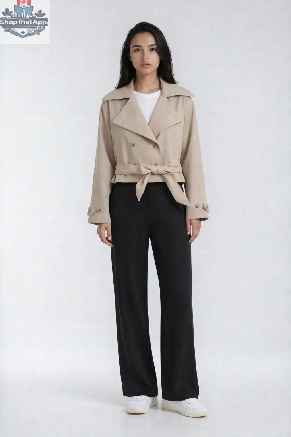 Luxeflow Wide Leg Sweatpants Black - Elevated Trouser Pants - Shopthatapp.ca