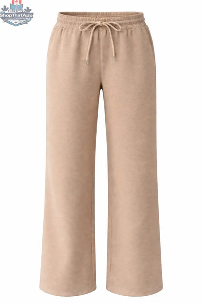 Maeve Luxeflow Relaxed Zip Top in Mocha Mousse - Comfortable 3/4 Sleeve Style - Shopthatapp.ca
