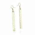 Metal Bar Earrings in Gold Colour - Stylish Gold Metal Bar Earrings for Every Occasion - Shopthatapp.ca