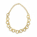 Linked Heart Bracelet in Grey Stainless Steel - Elegant and Timeless Accessory Featuring Linked Hoop Necklace Gold - Shopthatapp.ca