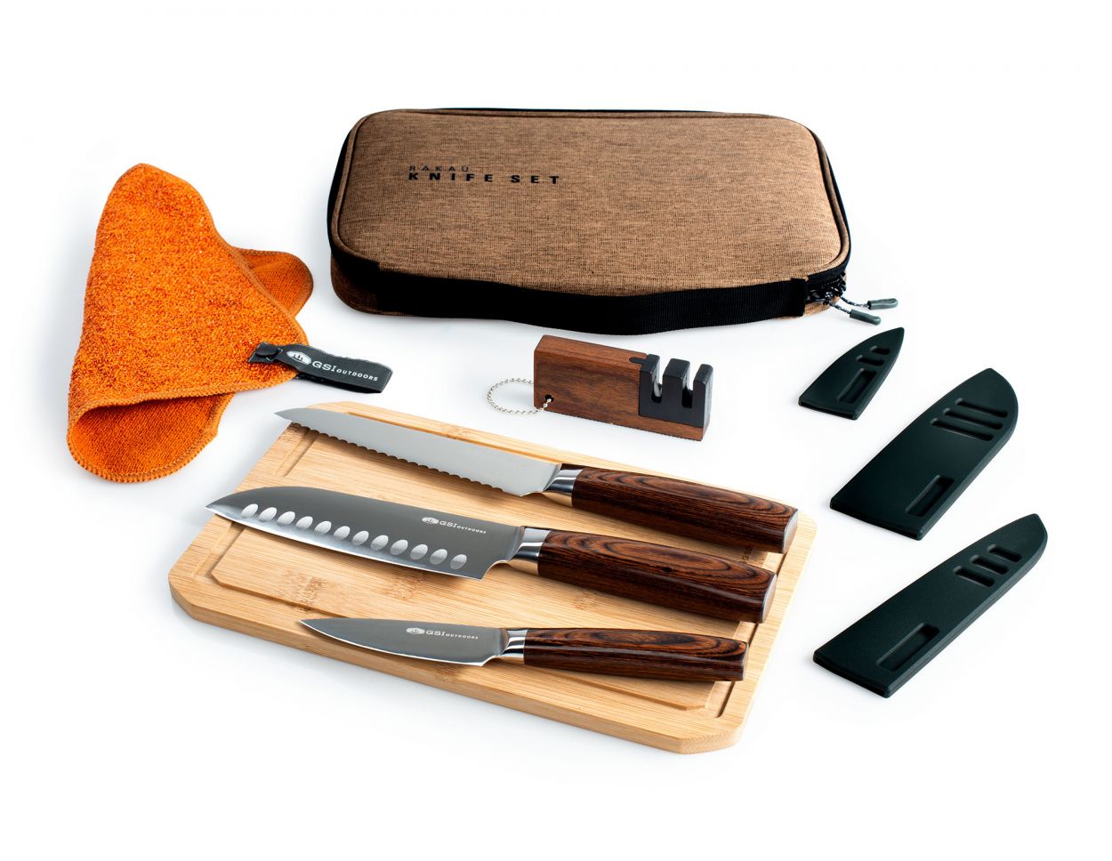 GSI Outdoors Rakau Knife Set ScoutTech