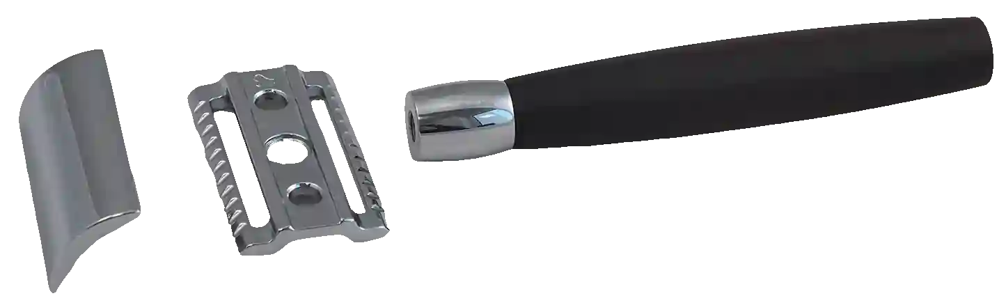 MERKUR 49C Razor with Elegant Ebony Handle