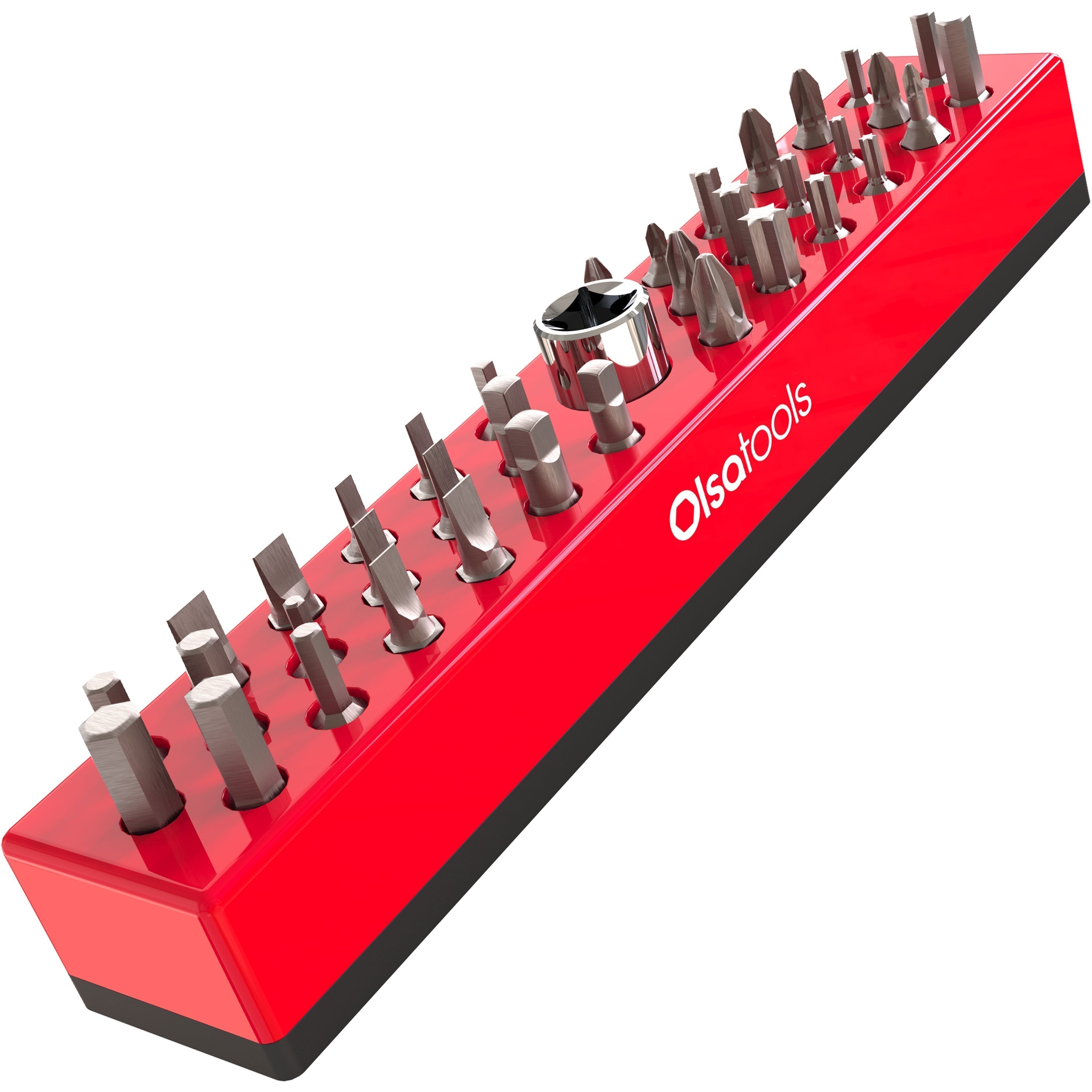Magnetic Hex Bit Organizer for Effortless Tool Management and Easy Access - Shopthatapp.ca
