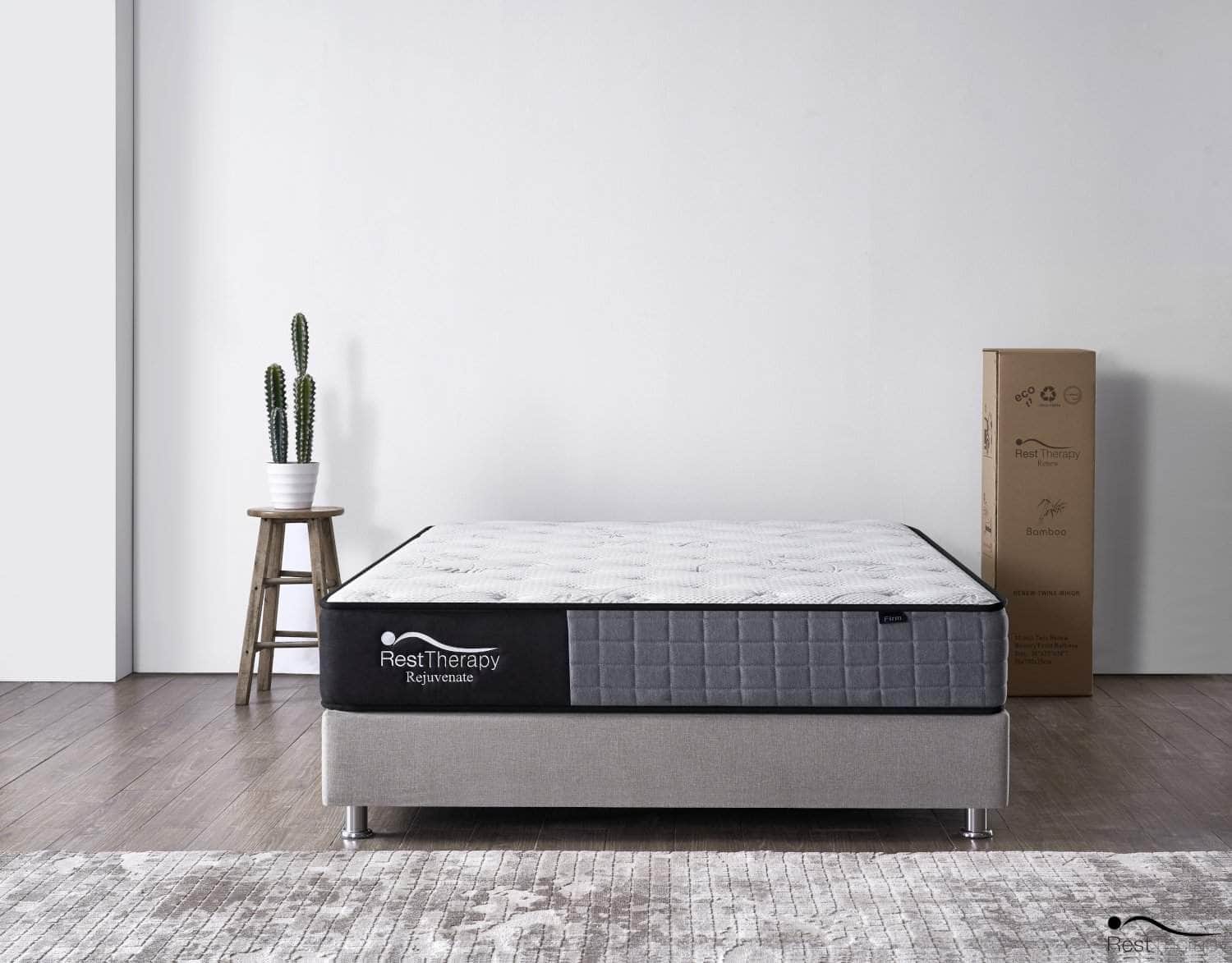 10" Rejuvenate Bamboo  Hybrid Pocket Coil Mattress - Shopthatapp.ca