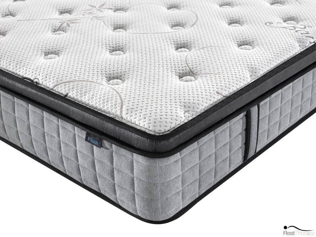 12 Inch Bliss Bamboo Hybrid Pocket Coil Mattress with Cool Gel Memory Foam - Available in 3 Sizes - Shopthatapp.ca