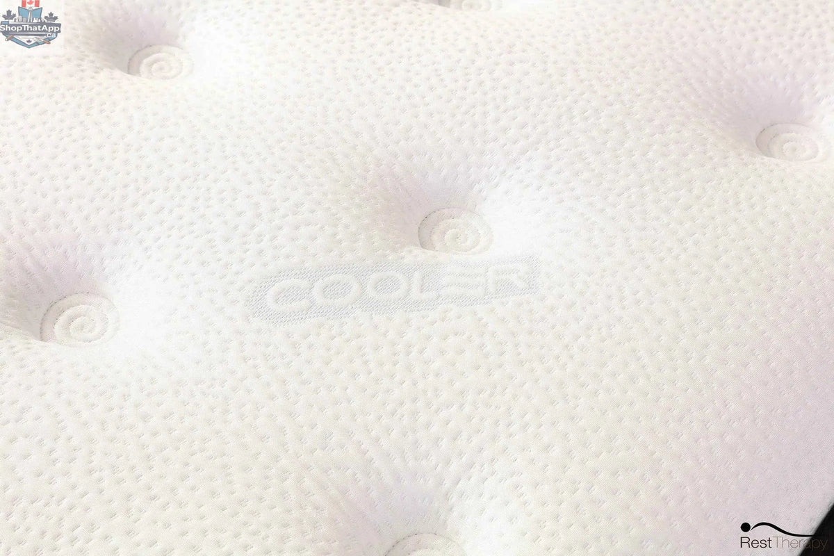 14-inch SLOTH Nation Euphoria Hybrid Mattress with plush cooling pillow top, gel memory foam, and pocket coils.