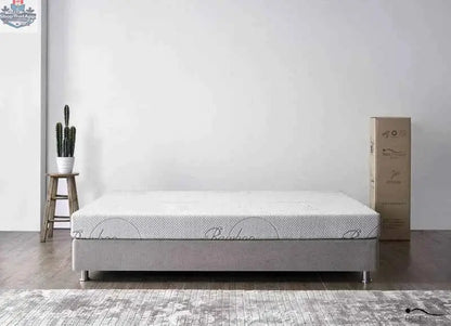 SLOTH Nation Tranquility 6-inch bamboo memory foam mattress, showcasing soft bamboo cover and plush memory foam layers.