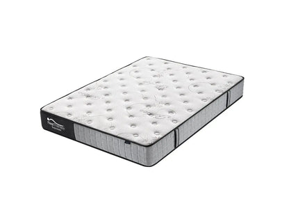 10-inch bamboo hybrid pocket coil mattress by SLOTH Nation, twin size with supportive and comfortable bedding for restful sleep.