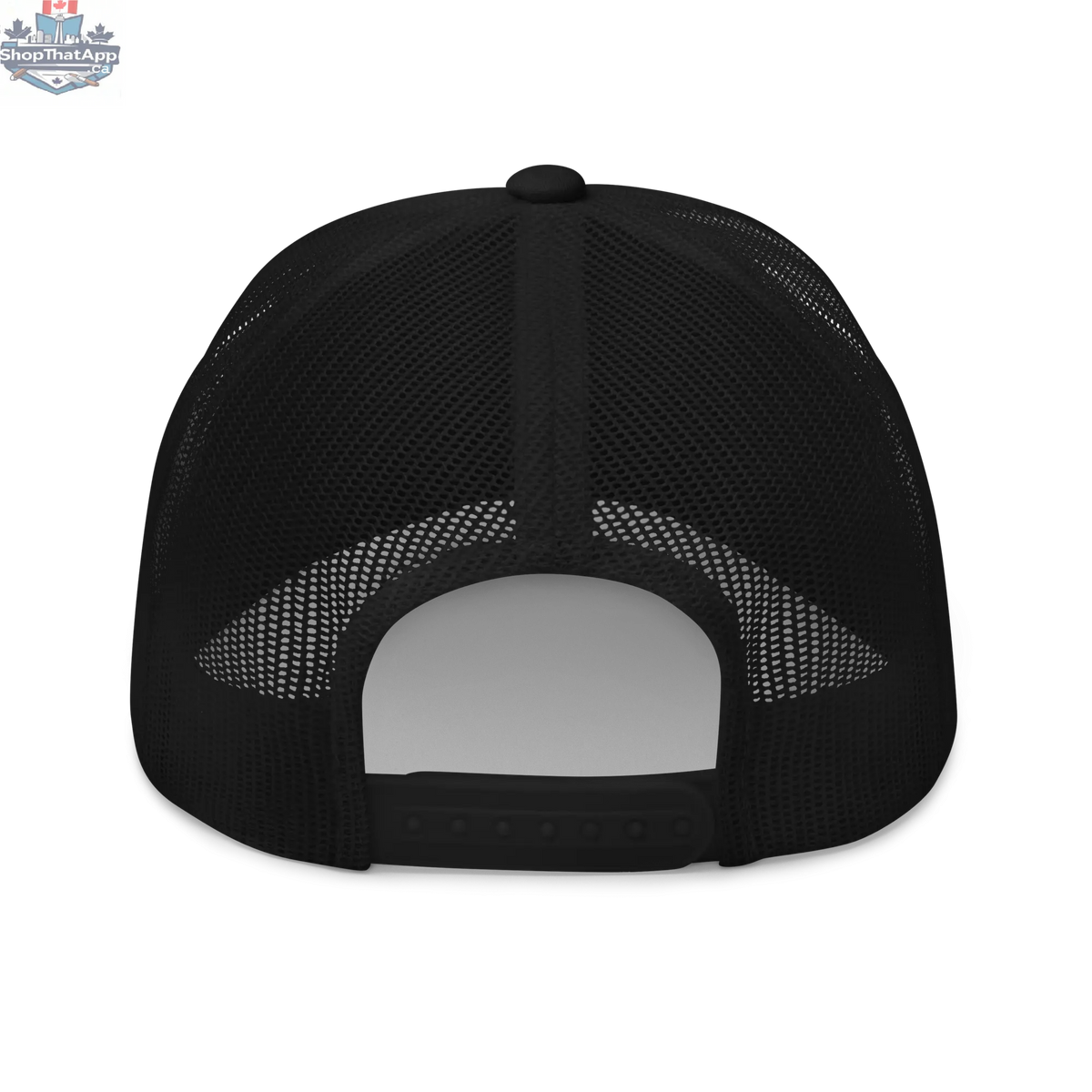 Black - Trucker Snapback - Shopthatapp.ca