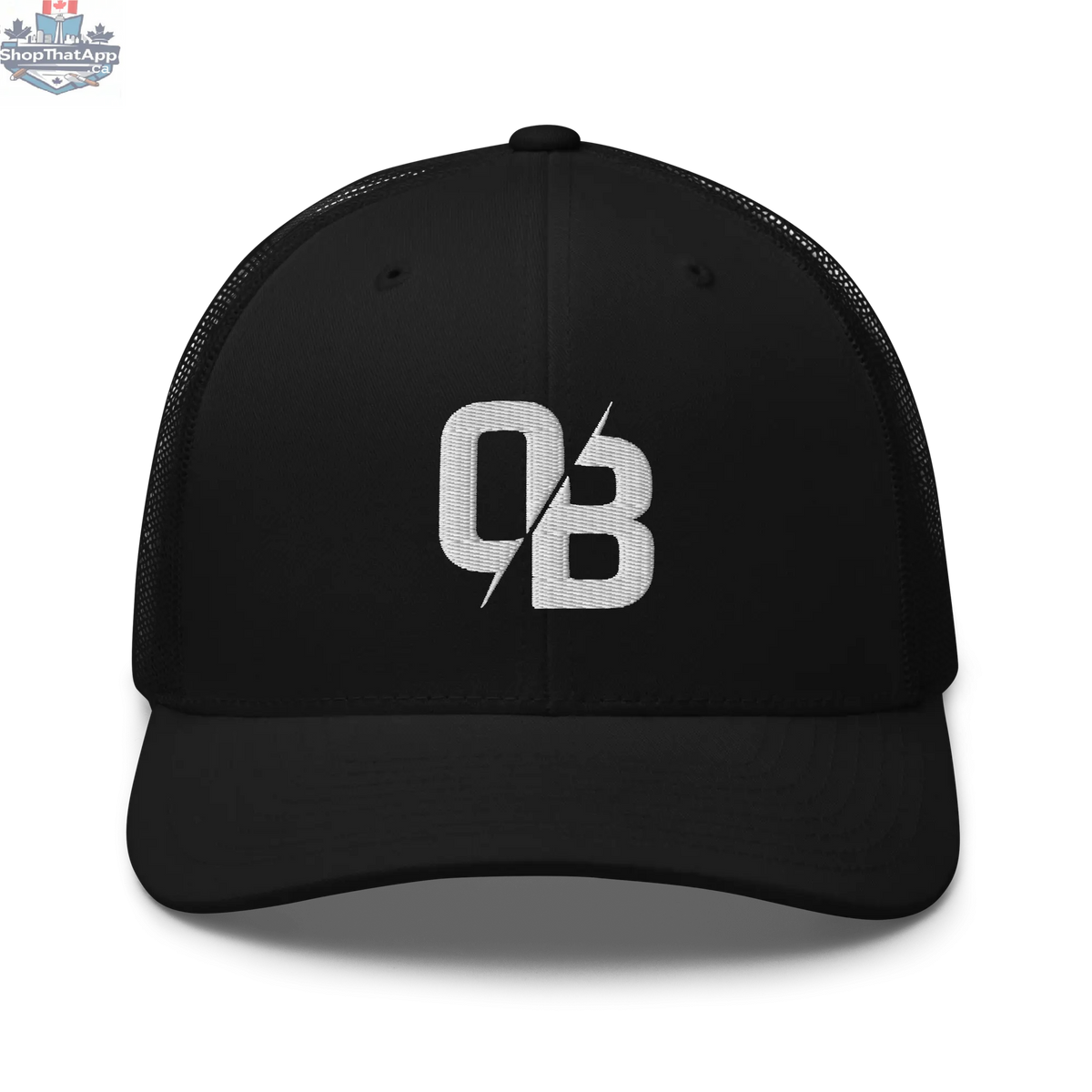 Black - Trucker Snapback - Shopthatapp.ca