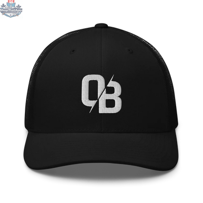 Black - Trucker Snapback - Shopthatapp.ca