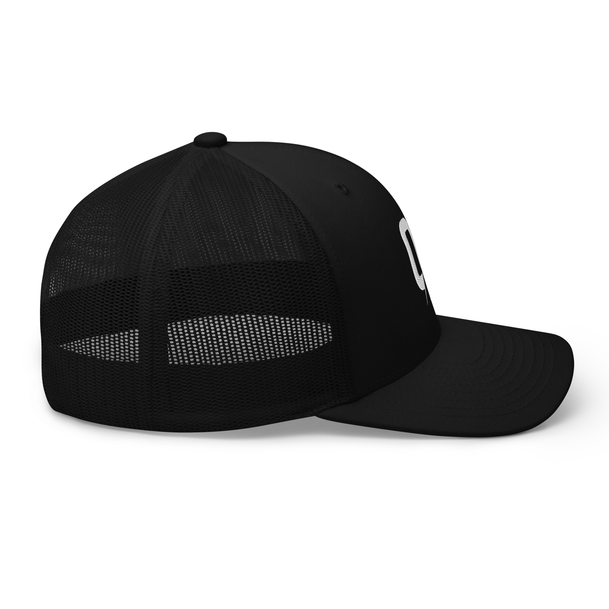Black - Trucker Snapback