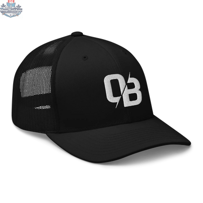 Black - Trucker Snapback - Shopthatapp.ca