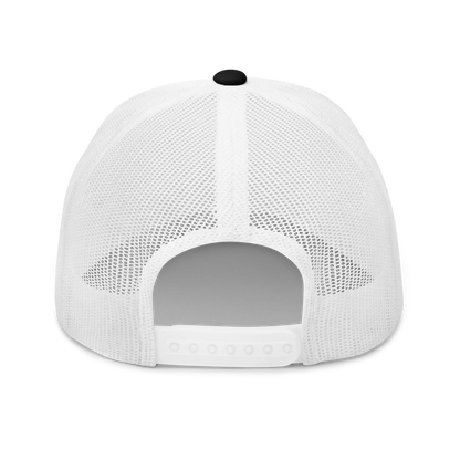 Black (White Mesh) - Trucker Snapback - Shopthatapp.ca