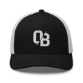 Black (White Mesh) - Trucker Snapback