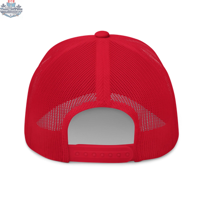 Red - Trucker Snapback - Shopthatapp.ca