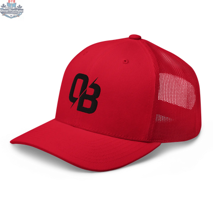 Red - Trucker Snapback - Shopthatapp.ca