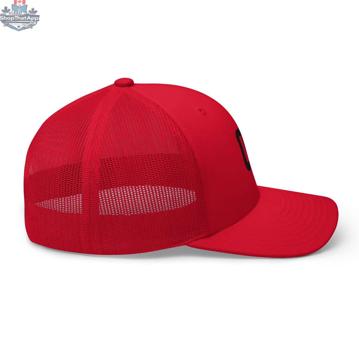 Red - Trucker Snapback - Shopthatapp.ca