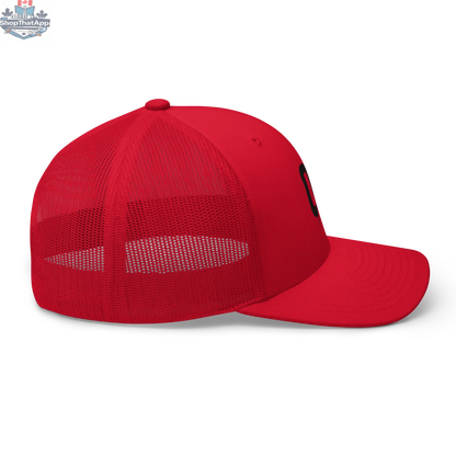 Red - Trucker Snapback - Shopthatapp.ca