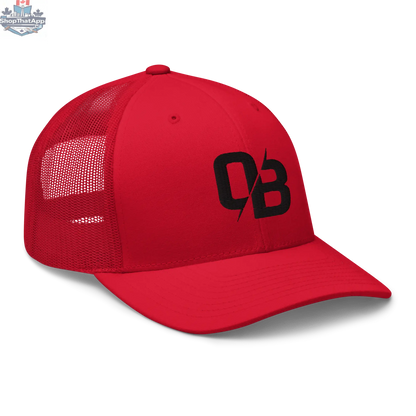 Red - Trucker Snapback - Shopthatapp.ca