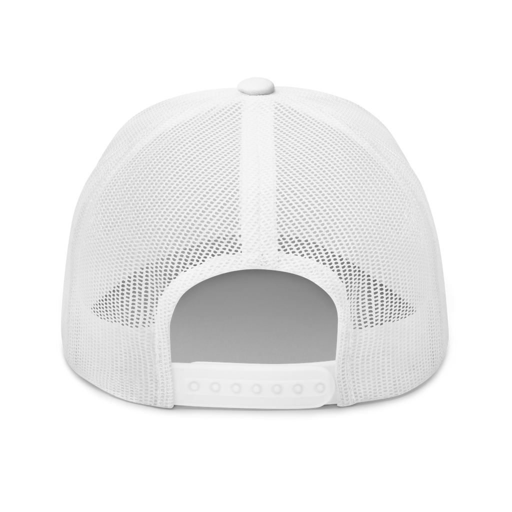 White - Trucker Snapback