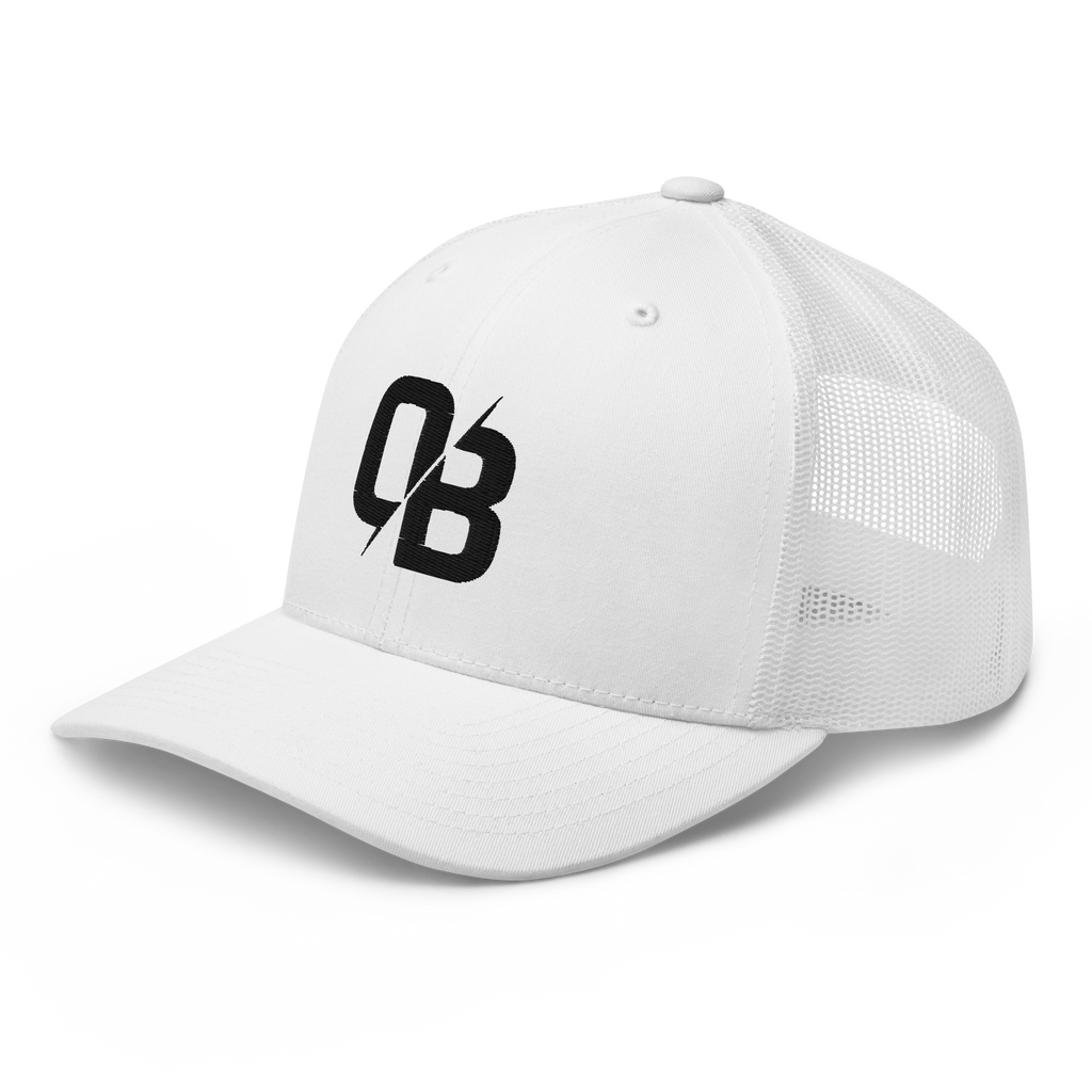 White - Trucker Snapback