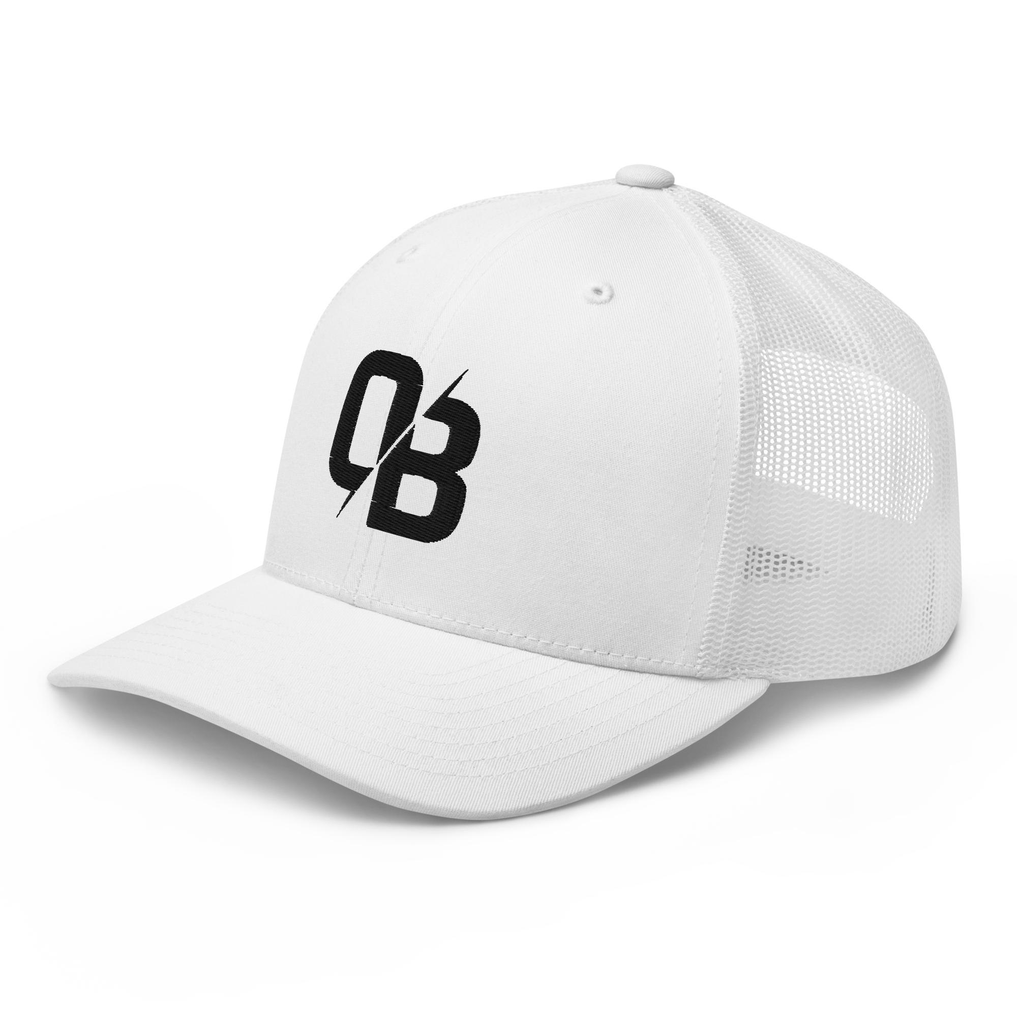 White - Trucker Snapback