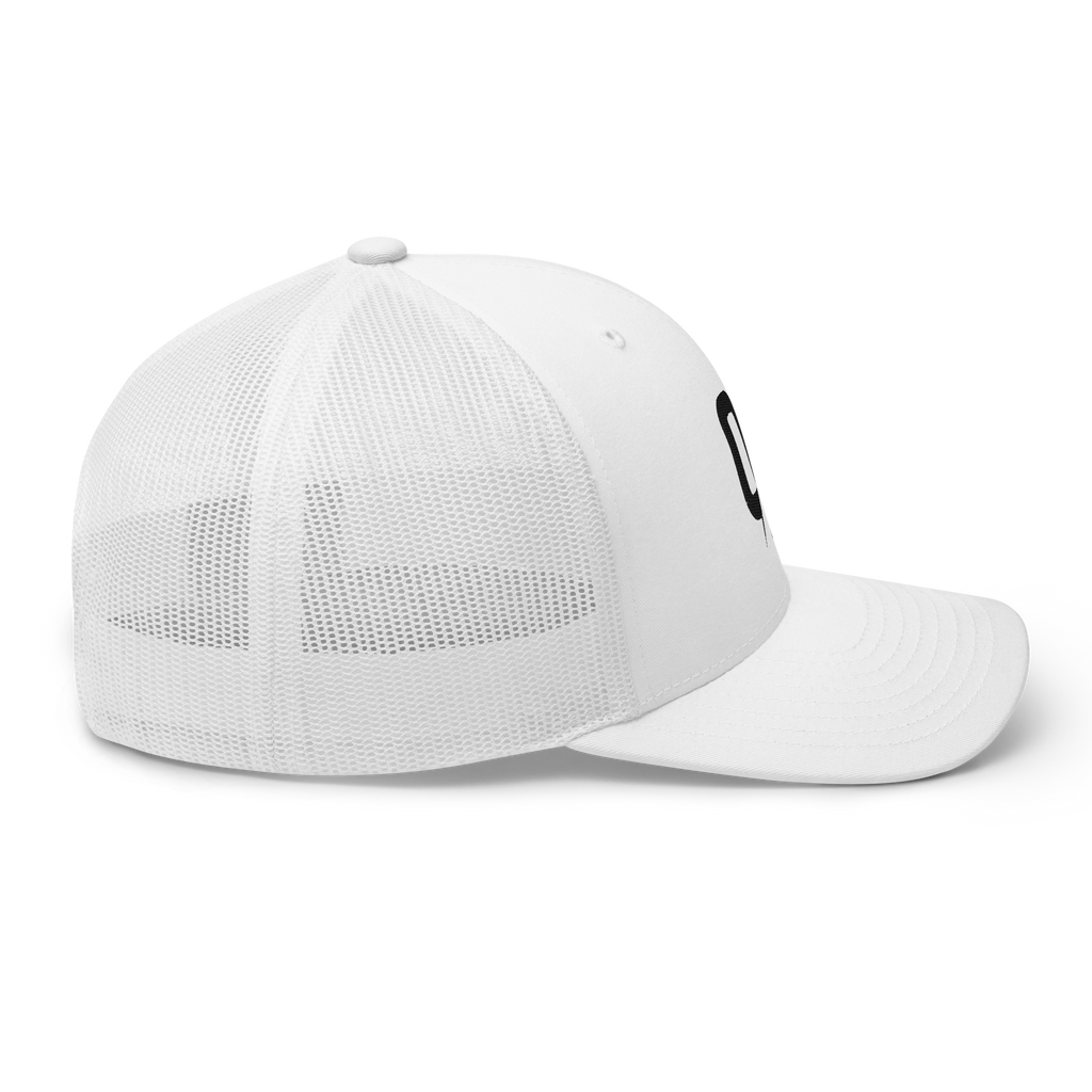 White - Trucker Snapback