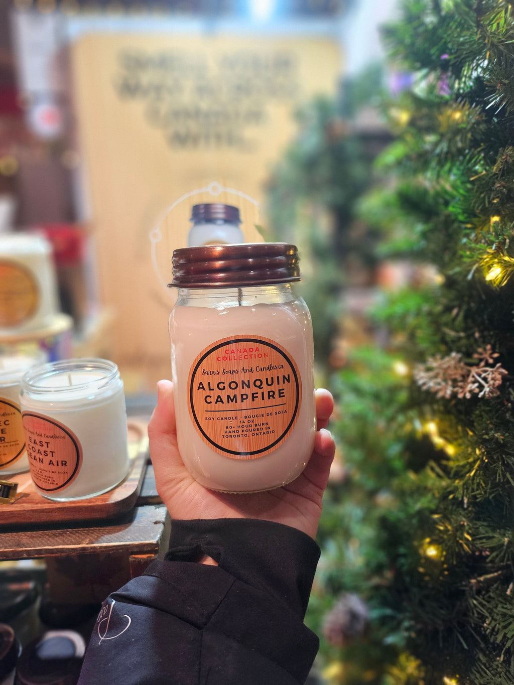 Algonquin Campfire Soy Candle - 14oz - Shopthatapp.ca