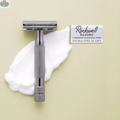 Rockwell 6C Adjustable Razor - Gunmetal Chrome for Beginners - Shopthatapp.ca