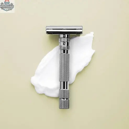 Rockwell T2 Adjustable Safety Razor - Gunmetal (Twist-to-Open) - Shopthatapp.ca
