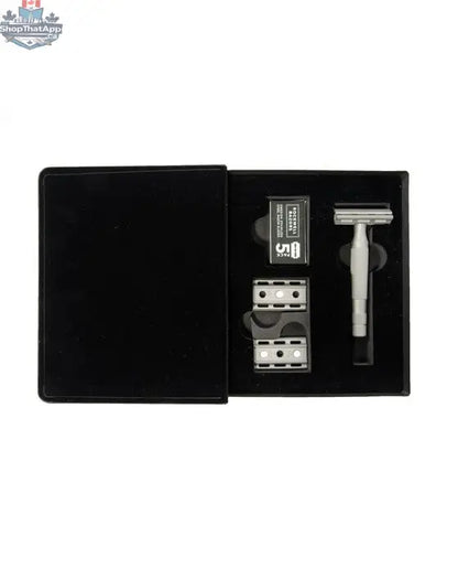 Rockwell 6S Adjustable DE Razor - Matte Stainless Steel with 6 Settings - Shopthatapp.ca