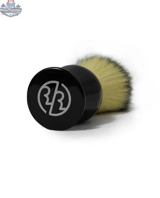 Rockwell Synthetic Shaving Brush, H:105, L:60, K:20mm, Black Acrylic Handle - Shopthatapp.ca