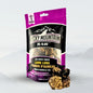 Raw Rocky Mountain Raw lamb lung treat for dogs, front view showing the natural dried lamb lung product.