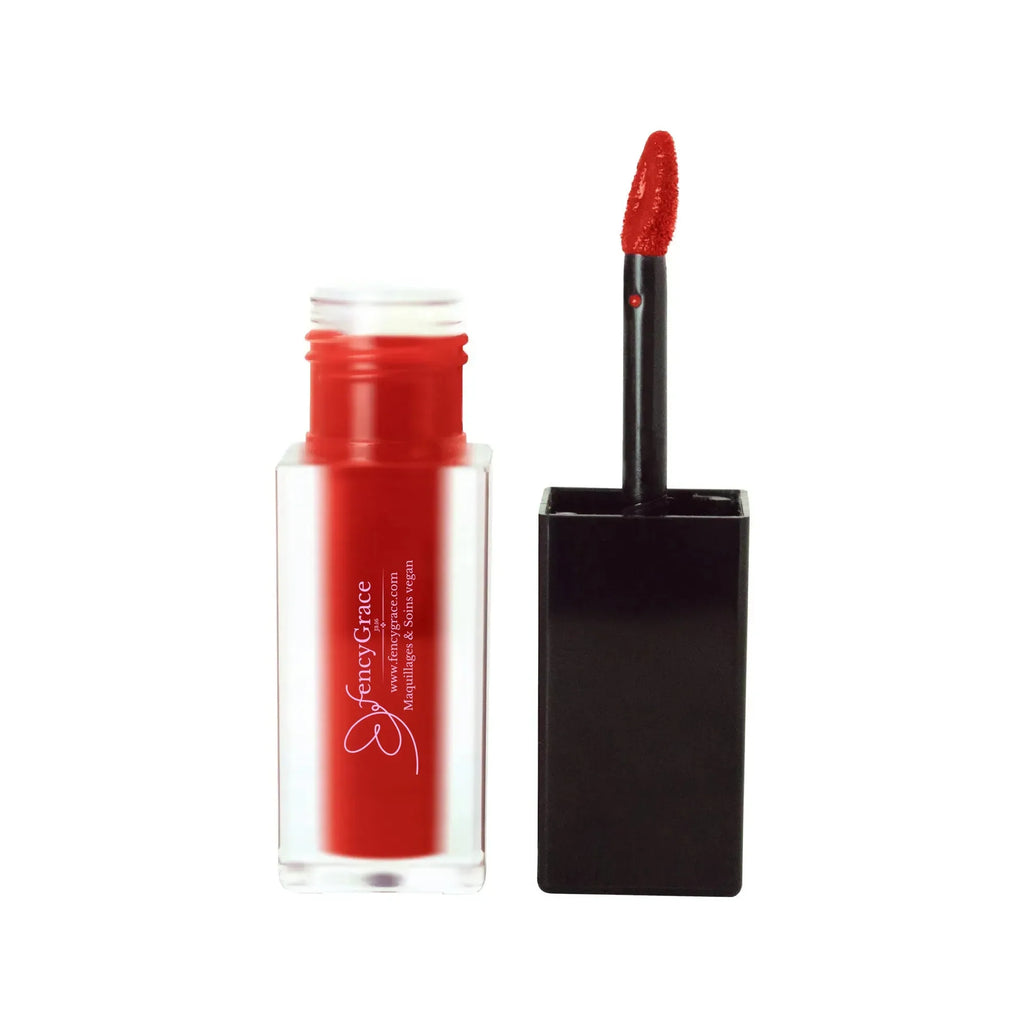 Vegan Matte Lipstick True Crimson 77 – Intense Color & Long-Lasting Wear - Shopthatapp.ca