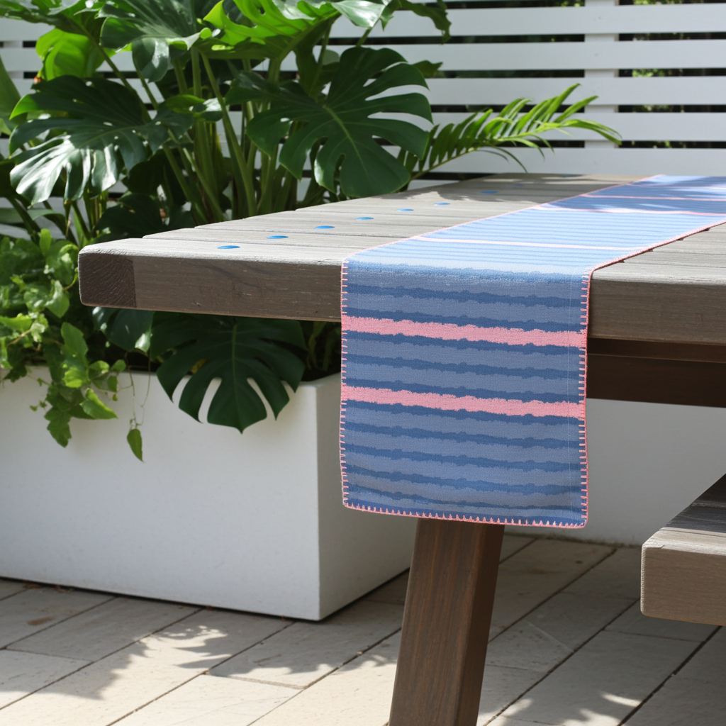 Rough Stripes: Table Runner (2 Versions) - Shopthatapp.ca