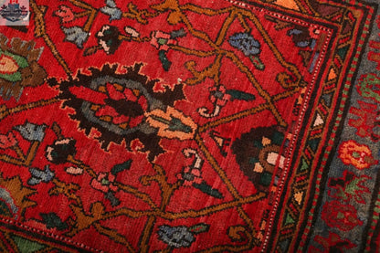Persian Azerbaijan runner rug from Rug the Rock, 2' 7" x 10' 4", featuring traditional geometric patterns and rich colors.