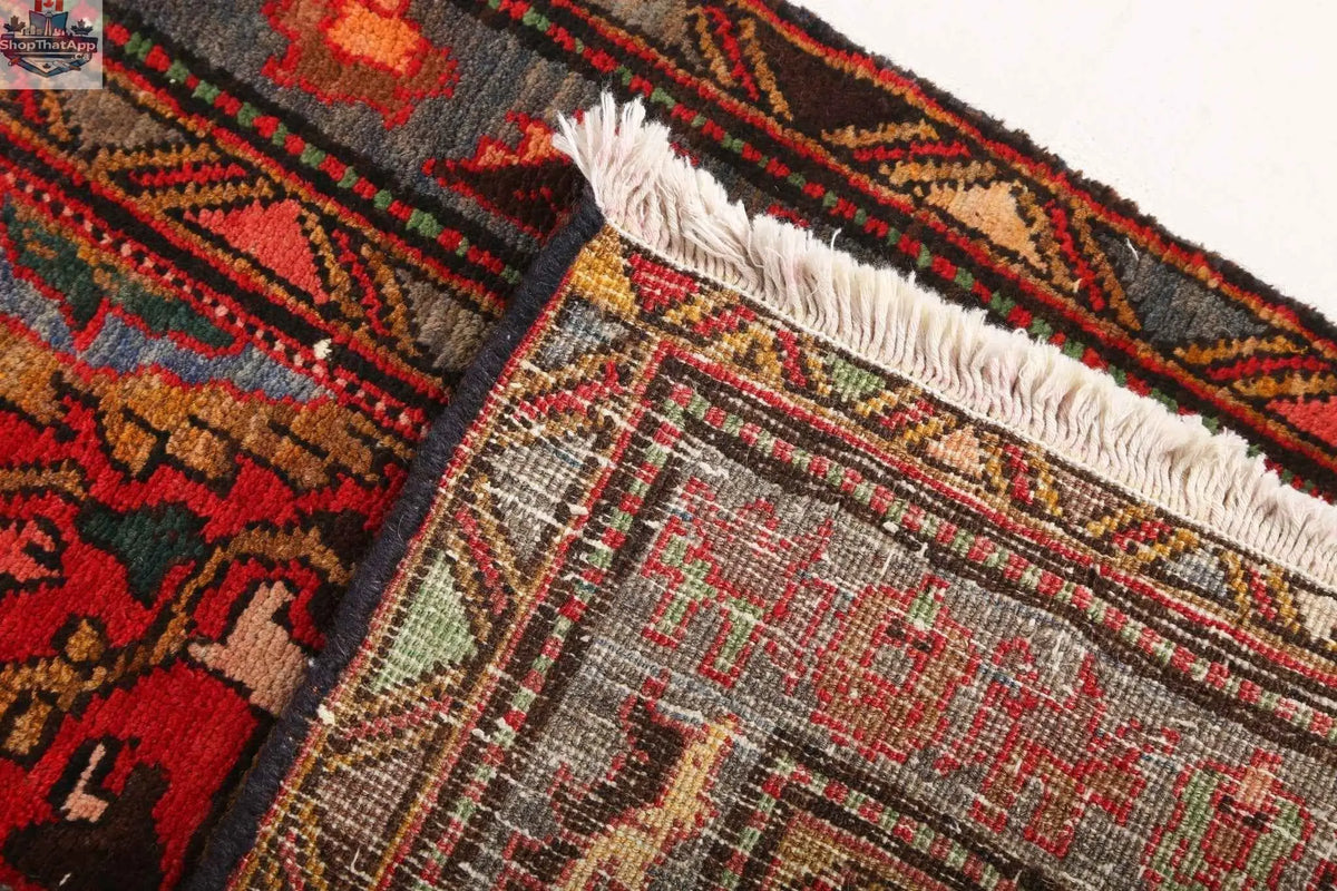 Persian Azerbaijan runner rug from Rug the Rock, 2' 7" x 10' 4" with intricate traditional patterns and rich colors.