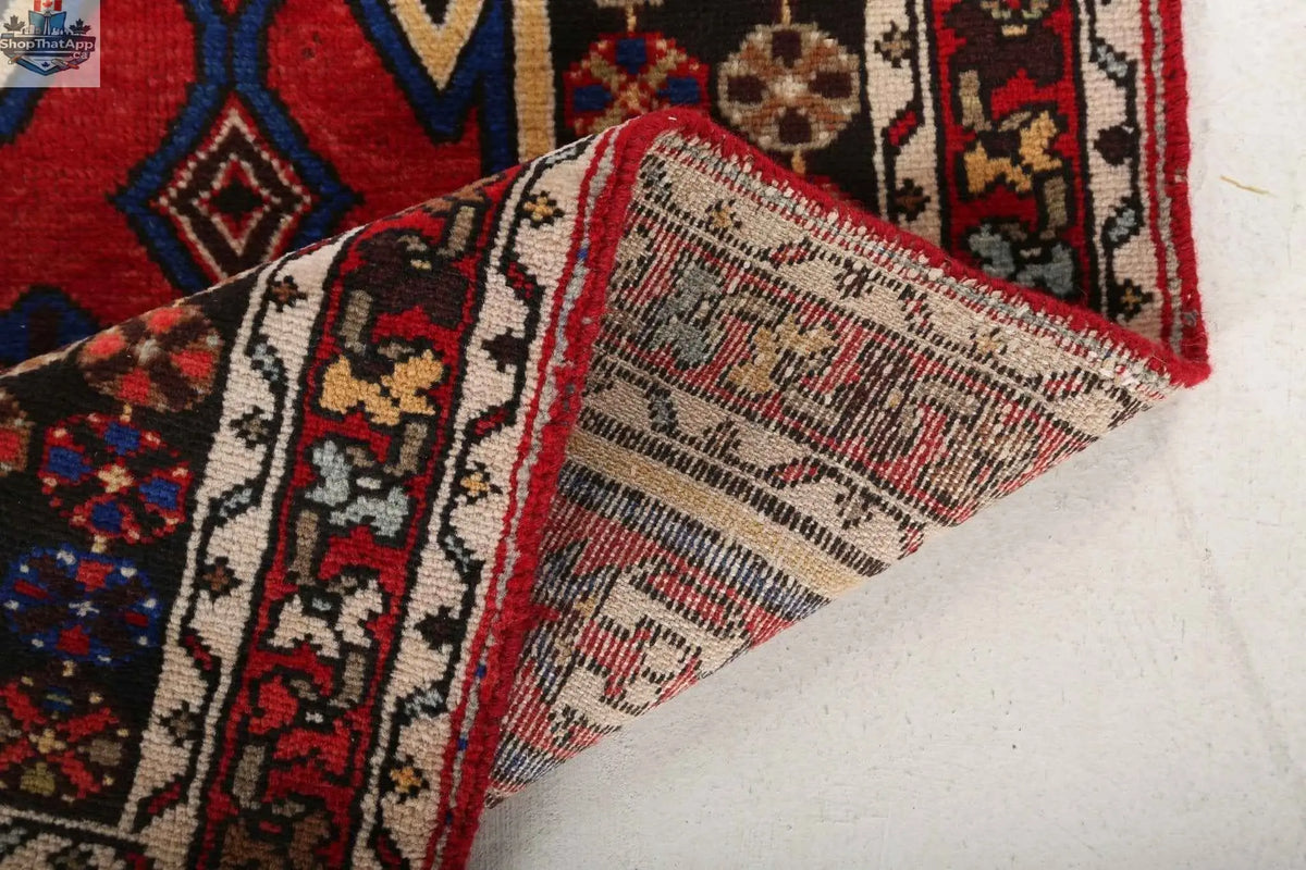 Persian Mazlaghan rug by Rug the Rock, 2' 7" x 4' 2", featuring intricate traditional patterns and rich colors.