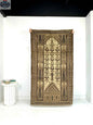 Persian Baluch Rug by Rug the Rock, 3’5” x 6’1”, featuring traditional geometric patterns in rich colors.