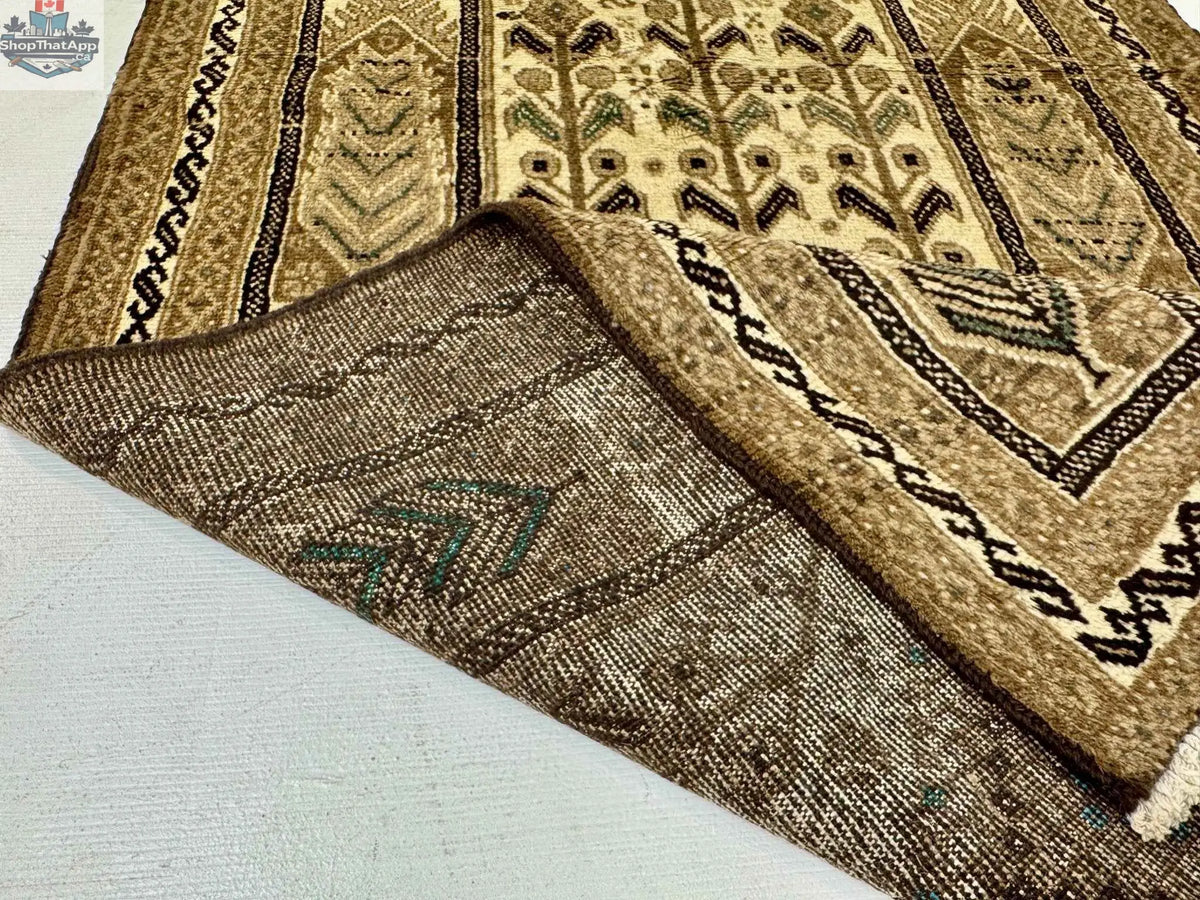 Persian Baluch rug by Rug the Rock, 3' 5" x 6' 1", featuring intricate traditional patterns and rich colors.