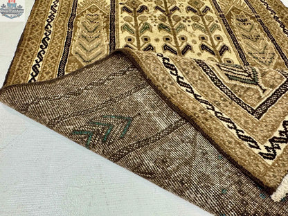 Persian Baluch rug by Rug the Rock, 3' 5" x 6' 1", featuring intricate traditional patterns and rich colors.