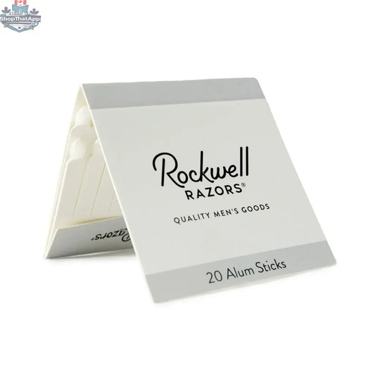 Rockwell Razors Alum Matchsticks (Pack of 20 Matches) - Shopthatapp.ca